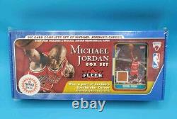 07 Fleer Michael Jordan Bulls Box Set Hardwood Floor Relic Memorabilia Card