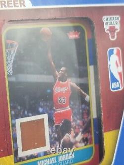 07 Fleer Michael Jordan Bulls Box Set Hardwood Floor Relic Memorabilia Card