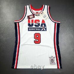 100% Authentic Michael Jordan Mitchell Ness 1992 Dream Team USA Jersey Size 44 L