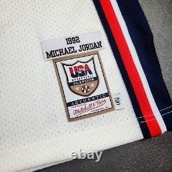 100% Authentic Michael Jordan Mitchell Ness 1992 Dream Team USA Jersey Size 44 L