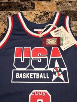 100% Authentic Michael Jordan Mitchell Ness 1992 Dream Team USA Jersey Size L
