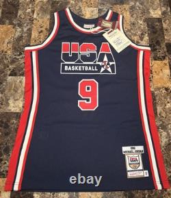100% Authentic Michael Jordan Mitchell Ness 1992 Dream Team USA Jersey Size M