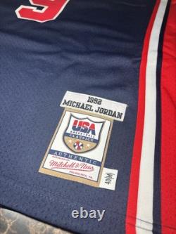 100% Authentic Michael Jordan Mitchell Ness 1992 Dream Team USA Jersey Size M