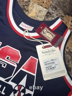 100% Authentic Michael Jordan Mitchell Ness 1992 Dream Team USA Jersey Size M