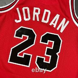 100% Authentic Michael Jordan Mitchell Ness 84 85 Bulls Jersey M 10/12 Youth Boy