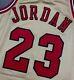 100% Authentic Michael Jordan Mitchell & Ness 95 96 Gold Bulls Jersey Size S 36