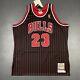 100% Authentic Michael Jordan Mitchell Ness 96 97 Bulls Jersey Size 52 2XL