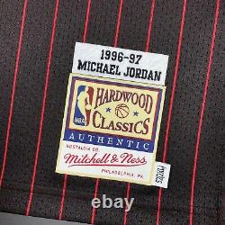 100% Authentic Michael Jordan Mitchell Ness 96 97 Bulls Jersey Size 52 2XL