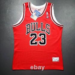 100% Authentic Michael Jordan Vintage Champion Bulls Jersey Size XL 48 Mens