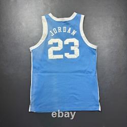 100% Authentic Michael Jordan Vintage Nike 83 84 UNC Tar Heels Jersey 44 L Mens