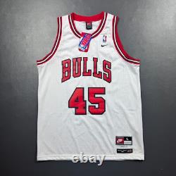 100% Authentic Michael Jordan Vintage Nike I'm Back #45 Bulls Jersey Size L