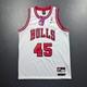 100% Authentic Michael Jordan Vintage Nike I'm Back #45 Bulls Jersey Size L