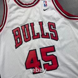 100% Authentic Michael Jordan Vintage Nike I'm Back #45 Bulls Jersey Size L