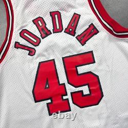 100% Authentic Michael Jordan Vintage Nike I'm Back #45 Bulls Jersey Size L