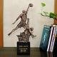 18.9 Inch Michael Jordan Dunk Cold Cast Copper Ornaments Desktop Decorations