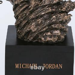 18.9 Inch Michael Jordan Dunk Cold Cast Copper Ornaments Desktop Decorations