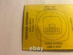 1982 NCAA Semi Finals Basketball Full Ticket Michael Jordan