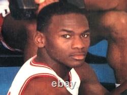 1984-85 Chicago Bulls With Rookie Michael Jordan Promotional Poster