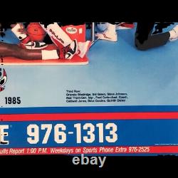1984-85 Chicago Bulls With Rookie Michael Jordan Promotional Poster