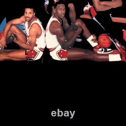 1984-85 Chicago Bulls With Rookie Michael Jordan Promotional Poster