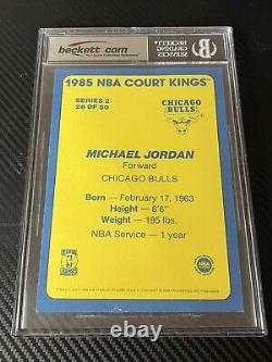 1984-85 Star Court Kings 5x7 Basketball #26 Michael Jordan HOF BGS 3.5