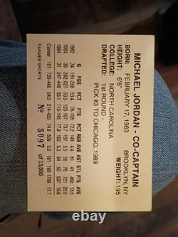 1984 Aamer Sports Rare Gold Olympics Error Card Sp /10,000 Michael Jordan