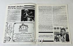 1984 Michael Jordan Chicago Bulls New York Knicks Program Pre-season Rookie