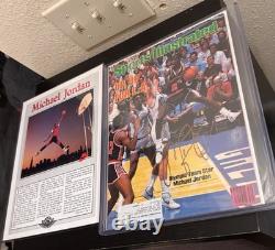 1985 Air Jordan Nike Employee Internal Newsletter & Signed magazine $2500 Firm