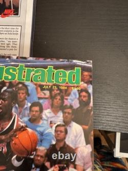 1985 Air Jordan Nike Employee Internal Newsletter & Signed magazine $2500 Firm