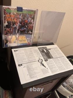 1985 Air Jordan Nike Employee Internal Newsletter & Signed magazine $2500 Firm