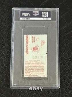 1985 Bulls vs Cavs Jordan ROOKIE Ticket MJ wears NIKE Air Chicago 1 Shoe POP 1
