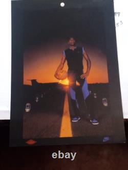 1985 Michael Jordan Nike Poster Card Blue & Black #290858 Rookie Bulls