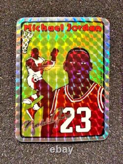 1985 Michael Jordan Prism Jewel Rookie RC Sticker