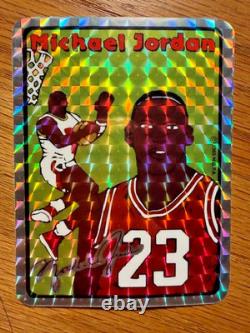 1985 Michael Jordan Prism Jewel Rookie RC Sticker