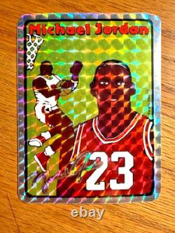 1985 Michael Jordan Prism Jewel Rookie RC Sticker