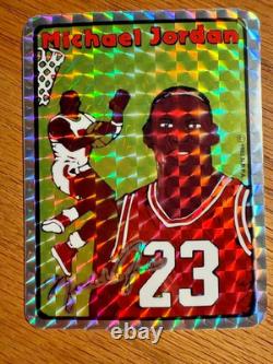 1985 Michael Jordan Prism Jewel Rookie RC Sticker