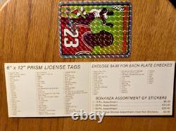 1985 Michael Jordan Prism Jewel Rookie RC Sticker