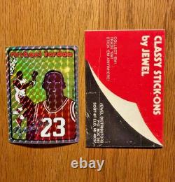 1985 Michael Jordan RC Sticker READ