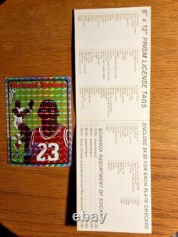 1985 Michael Jordan RC Sticker READ