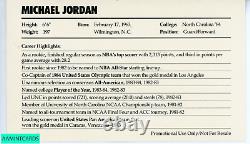 1985 Nike Promo Michael Jordan Rookie Card Chicago Bulls Goat