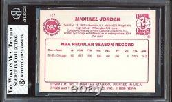 1985 Star Michael Jordan Card #117 Certified BGS 8 Rare Card