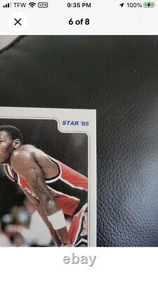 1985 star michael jordan rookie of the year