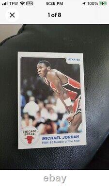 1985 star michael jordan rookie of the year