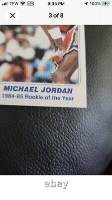 1985 star michael jordan rookie of the year