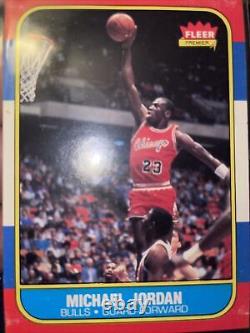 1986-87 Fleer #57 Michael Jordan rookie card jordan fleer PSA