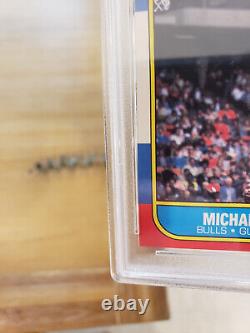 1986-87 Fleer Michael Jordan Rookie Card Rc #57 Bulls Nm Mint Psa 8 New