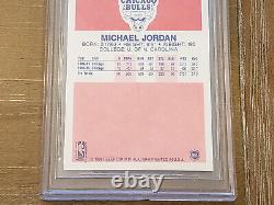 1986-87 Fleer Michael Jordan Rookie Card Rc #57 Chicago Bulls Mint Bgs 9