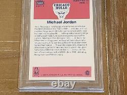 1986-87 Fleer Michael Jordan Sticker Rookie Card Rc #8 Near Mint + Bgs 7.5