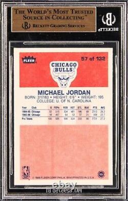 1986 Fleer Basketball #57 Michael Jordan RC BGS 9.5 PWCC rated top 5%