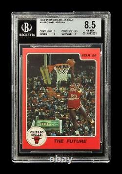 1986 Michael Jordan Star The Future RC Rookie #4 BGS 8.5